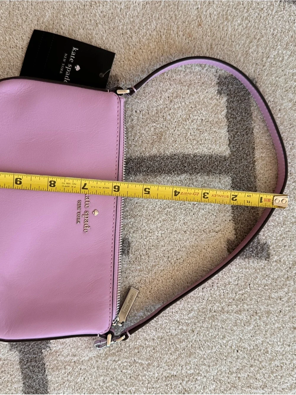 kate spade Light Pink Leather Crossbody Shoulder Bag